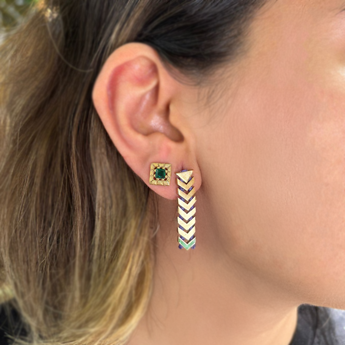 Mineli Arrow Earring