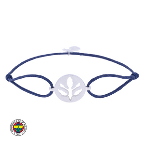 FB Silver Bonito Rope Bracelet