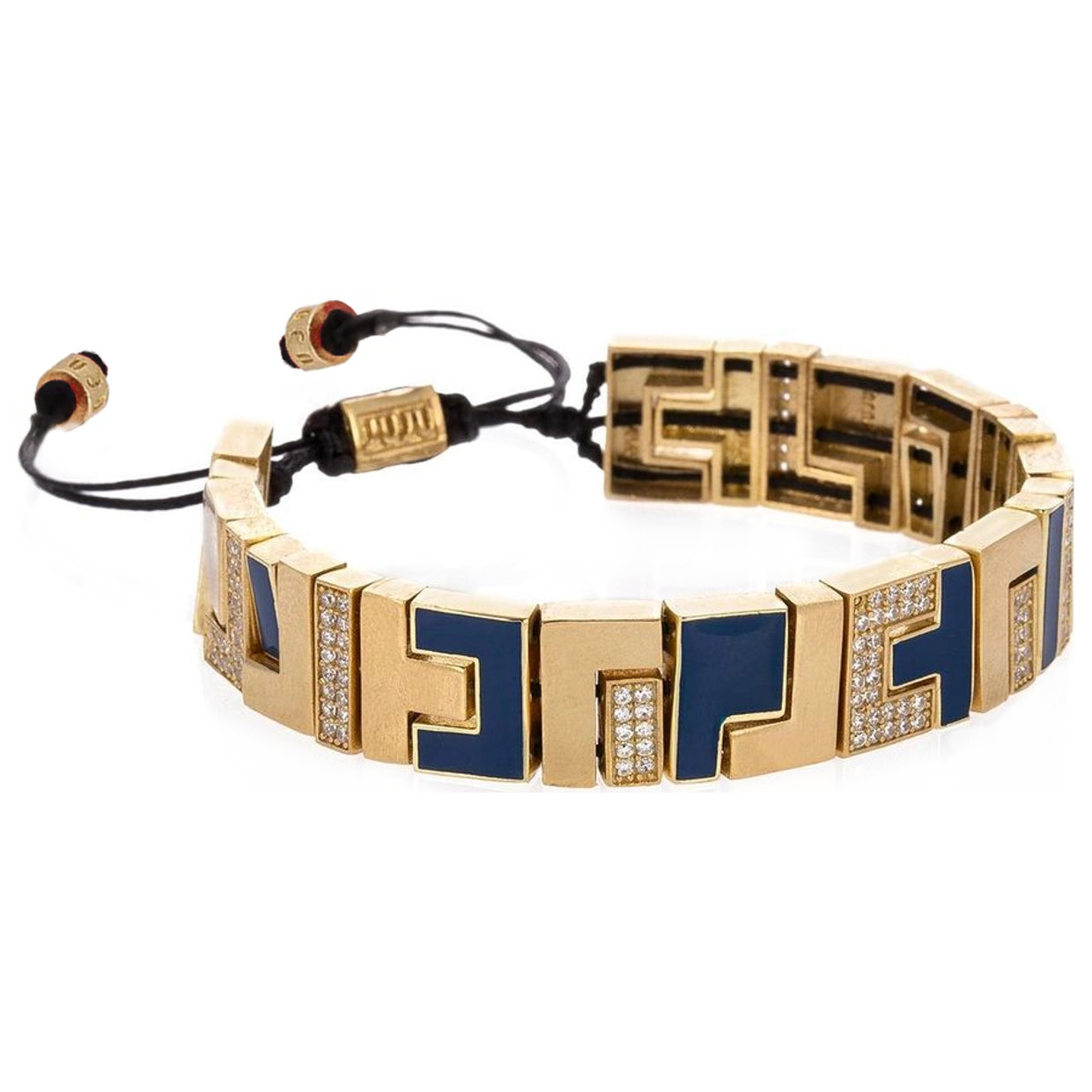 Tetris Block with Stones and Enamels