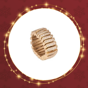 Taşlı Wave Yüzük