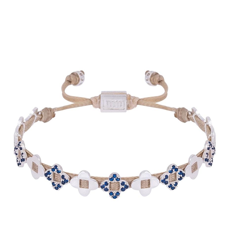 juju カレン4連　ブレスレット Flower Bracelet with Stones | JUJU