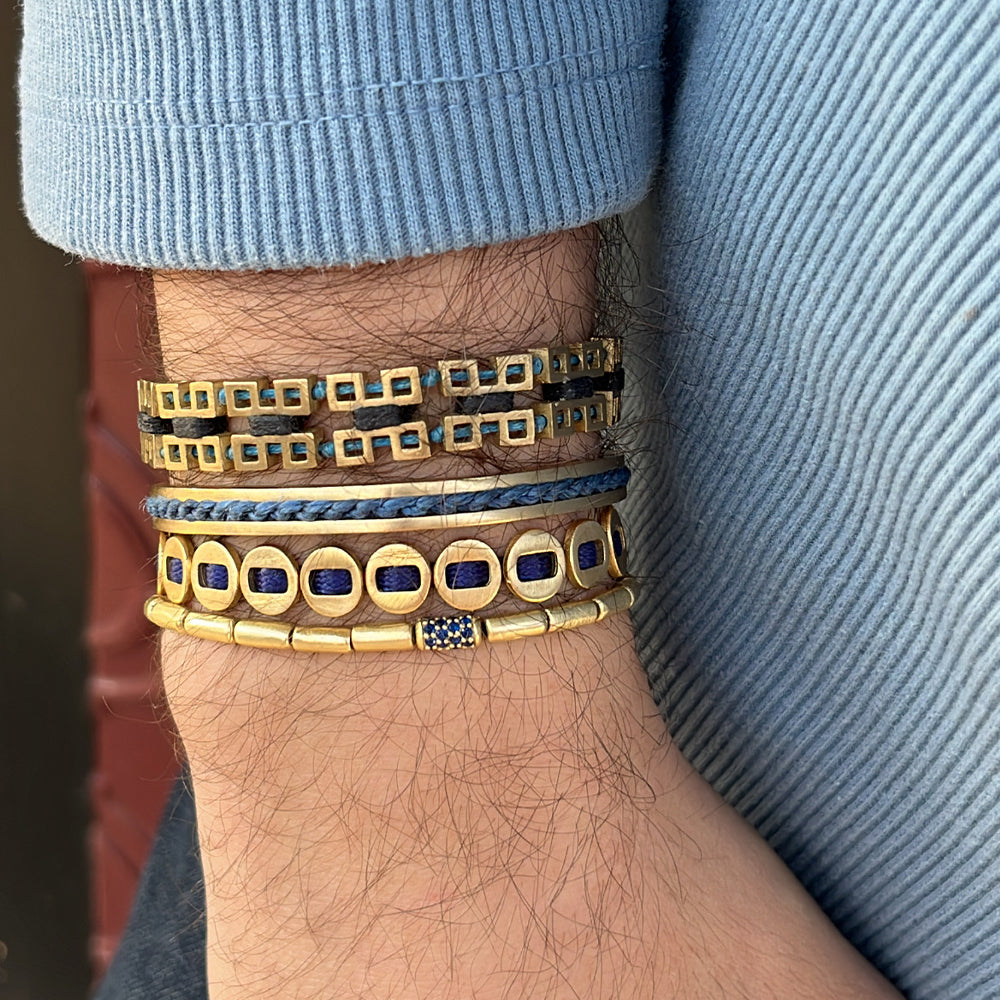 Bileklik Juju Bracelet Mineli Piano Bronz Kadın Bileklik