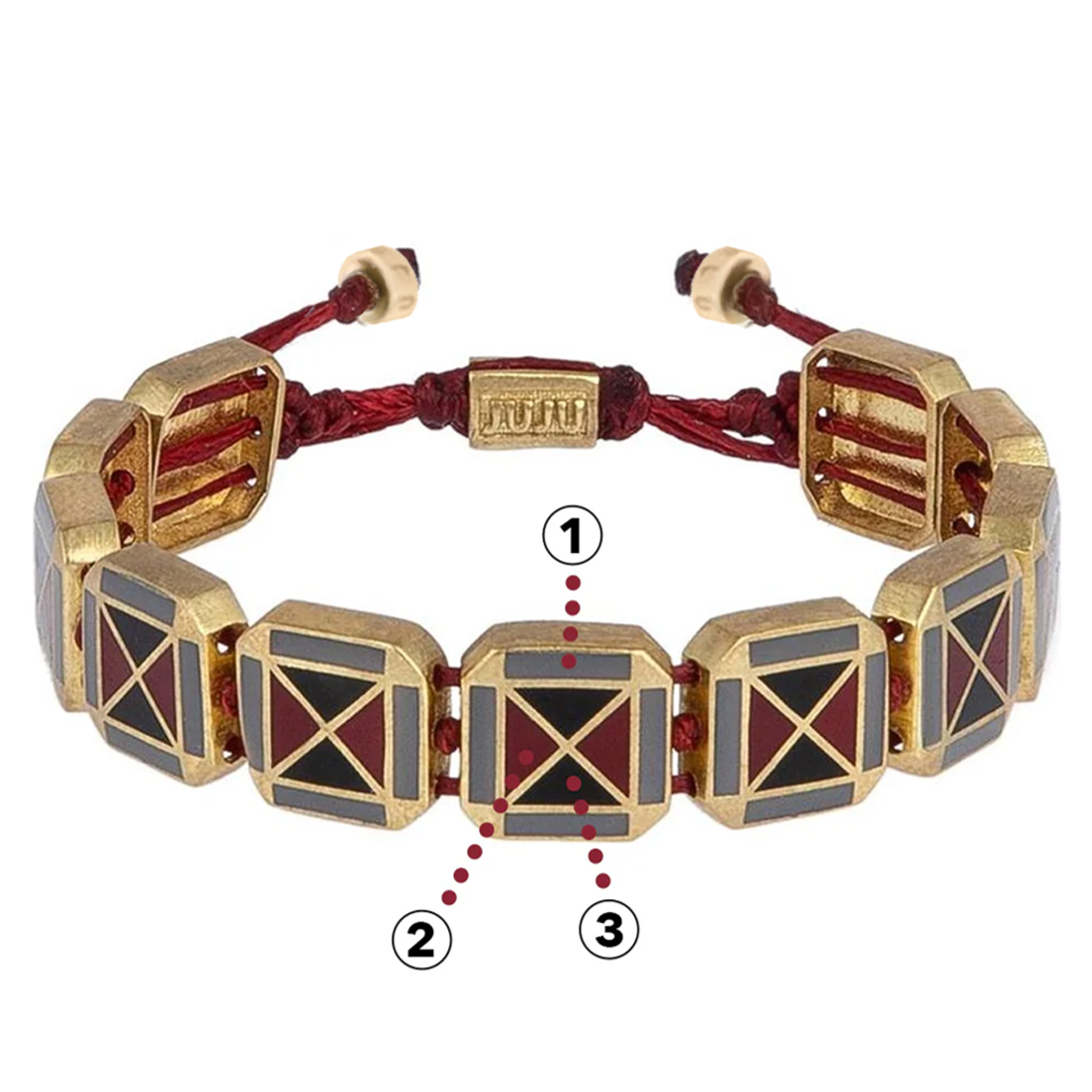 Hi-Tech Square Bracelet