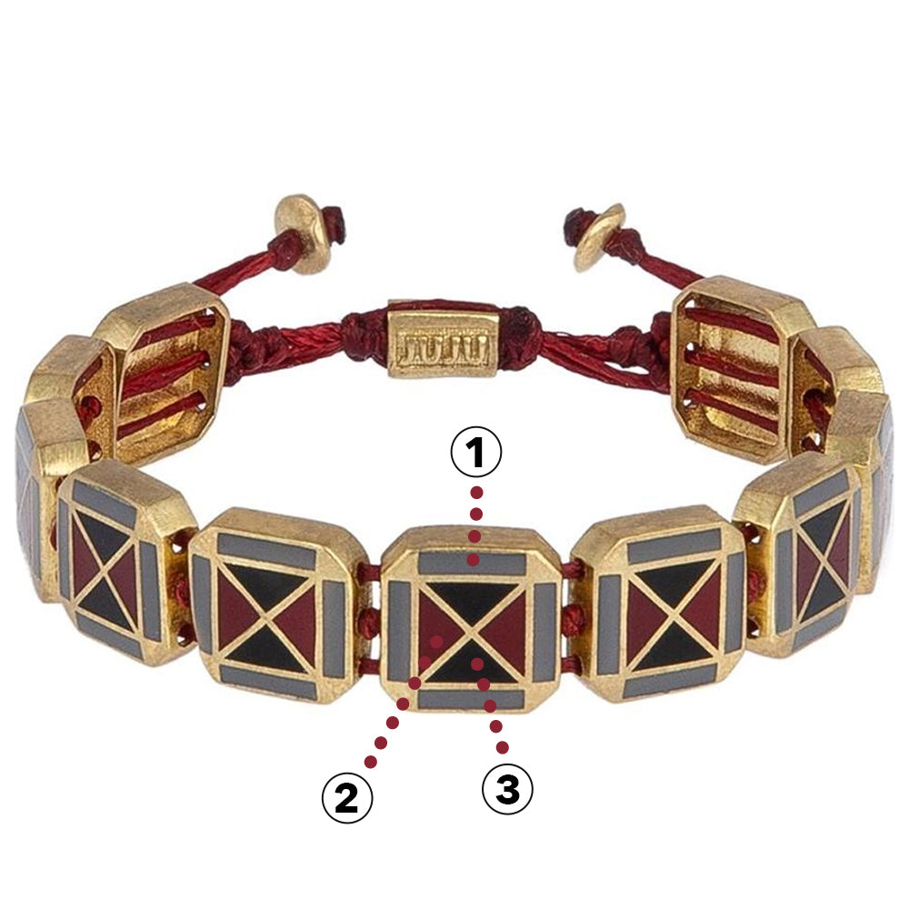 Hi-Tech Square Bracelet