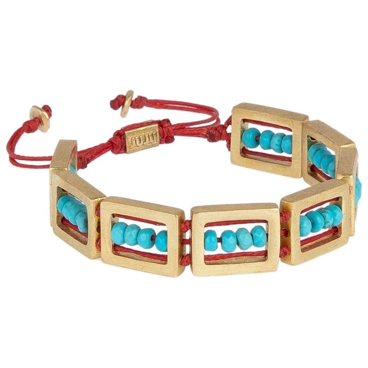 Rectangle Turquoise Bracelet