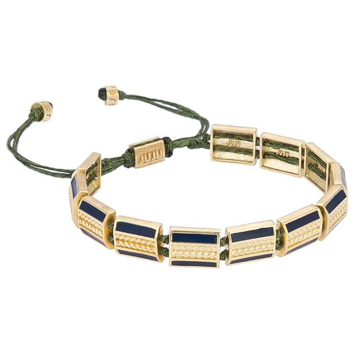 Knit Bracelet with Enamel