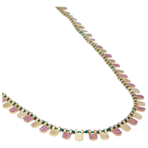 Summer Necklace with Stones