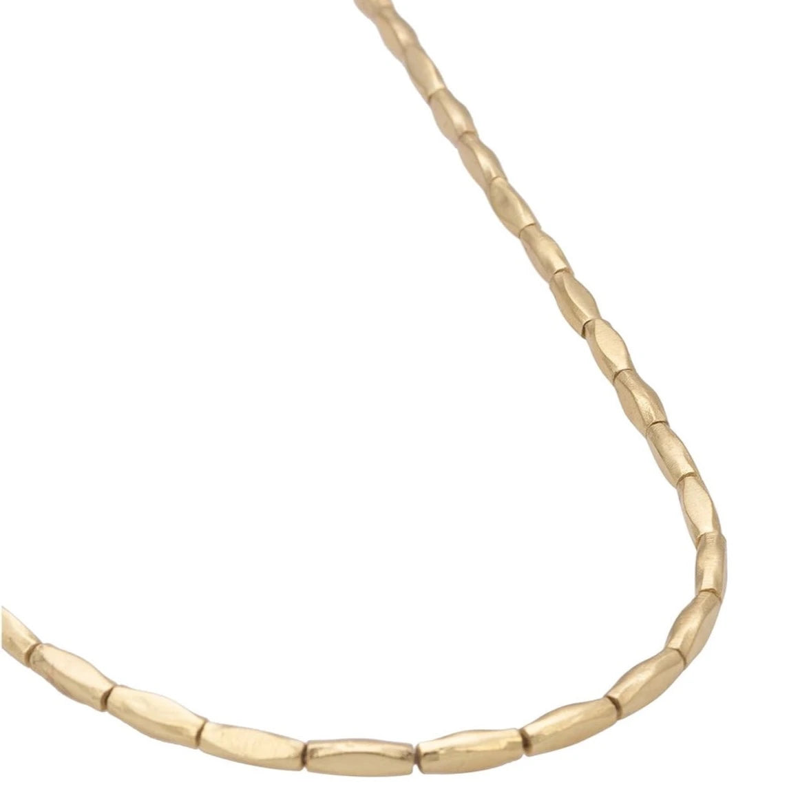 Angled Cylinder Necklace