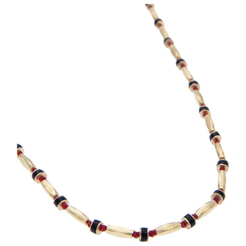 Sun Kissed Necklace with Enamel