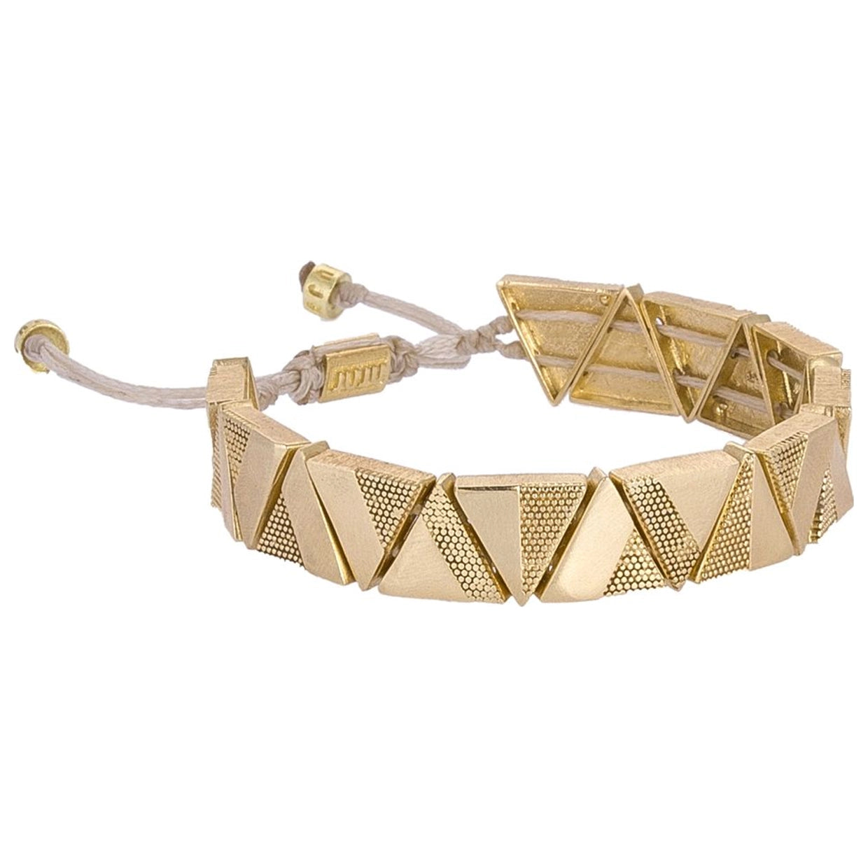 Asymmetric Triangle Bracelet