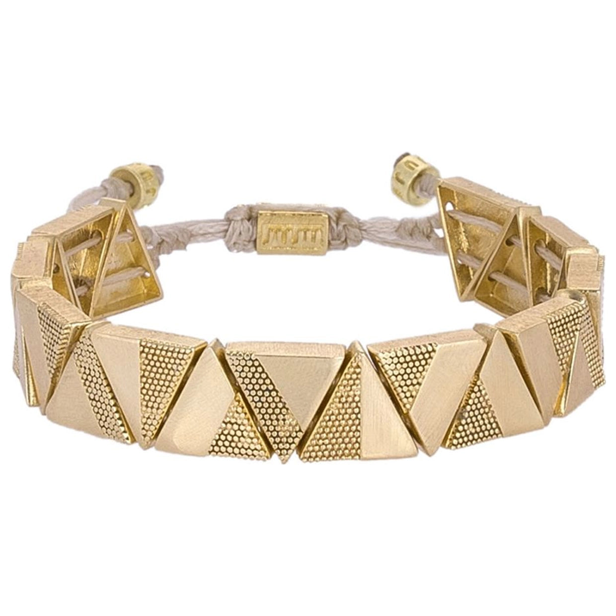 Asymmetric Triangle Bracelet