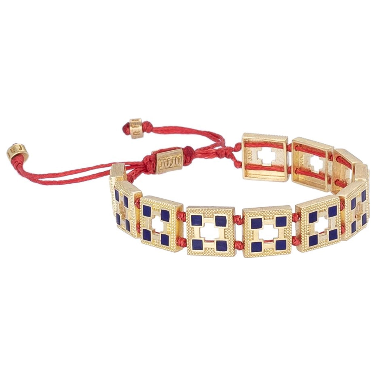 Border Bracelet with Dots