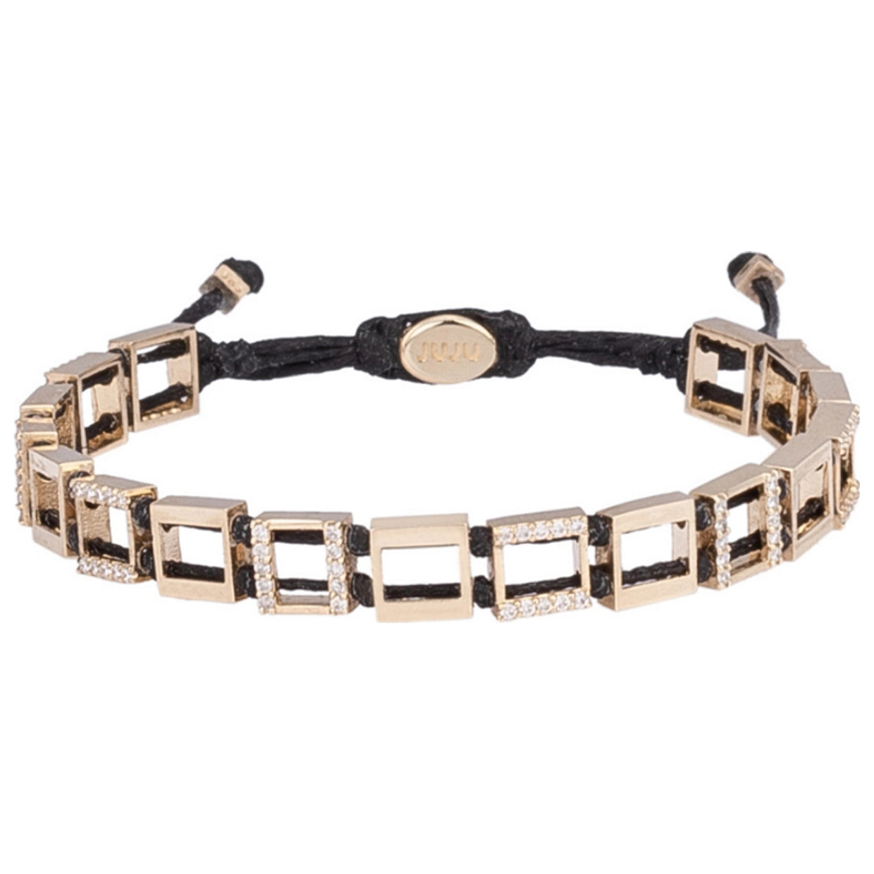 Star Chaser Gold Bracelet with Diamond Stones