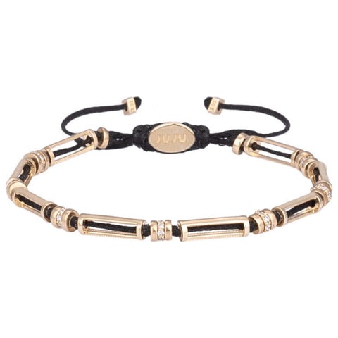Stargazer Gold Bracelet with Diamond Stones