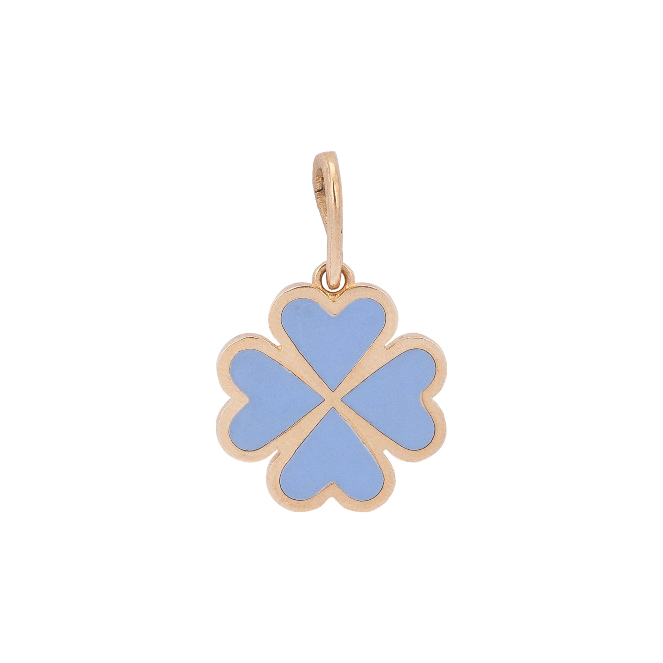 Clover Charm with Enamel