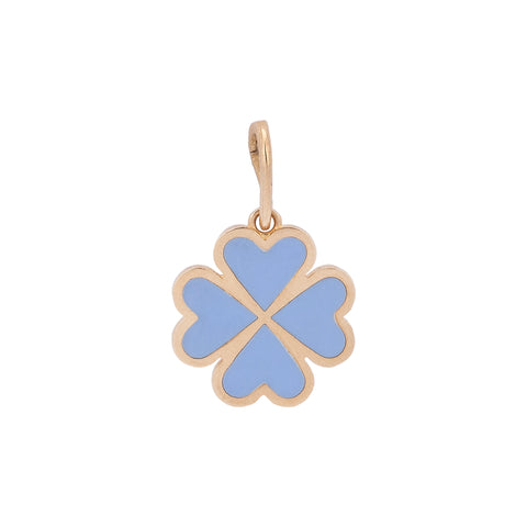 Clover Charm with Enamel