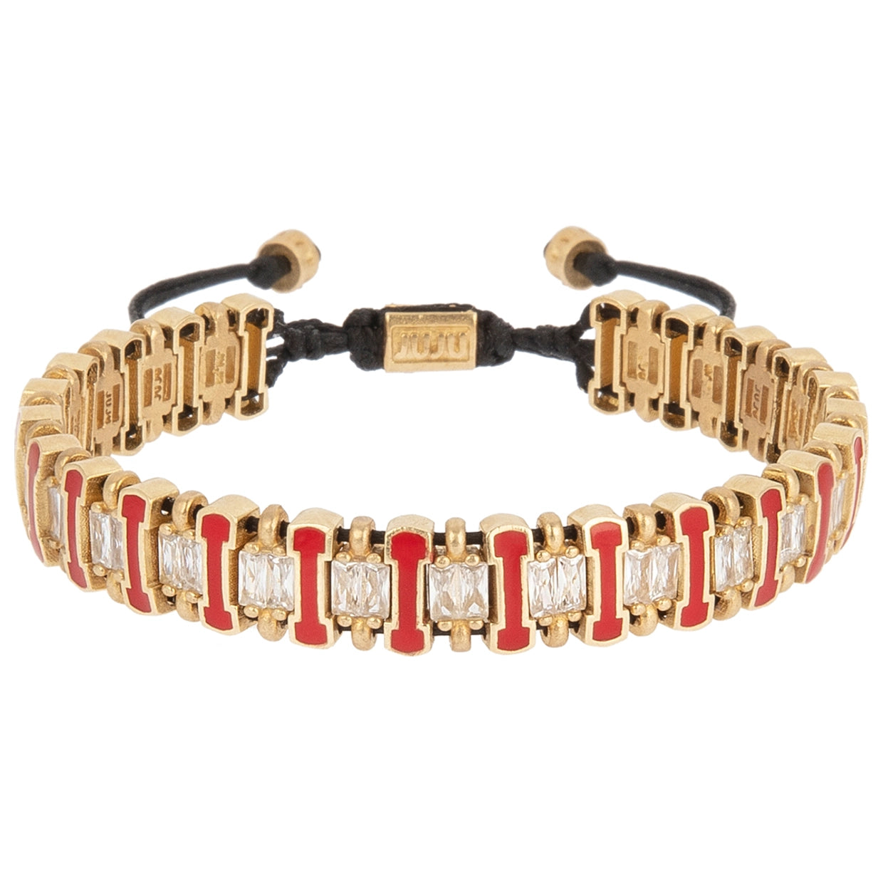 Enamel Dumbbell Bracelet