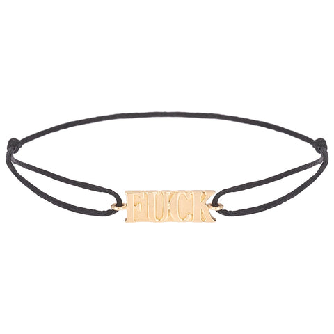 Sarong Gold Cord Bracelet