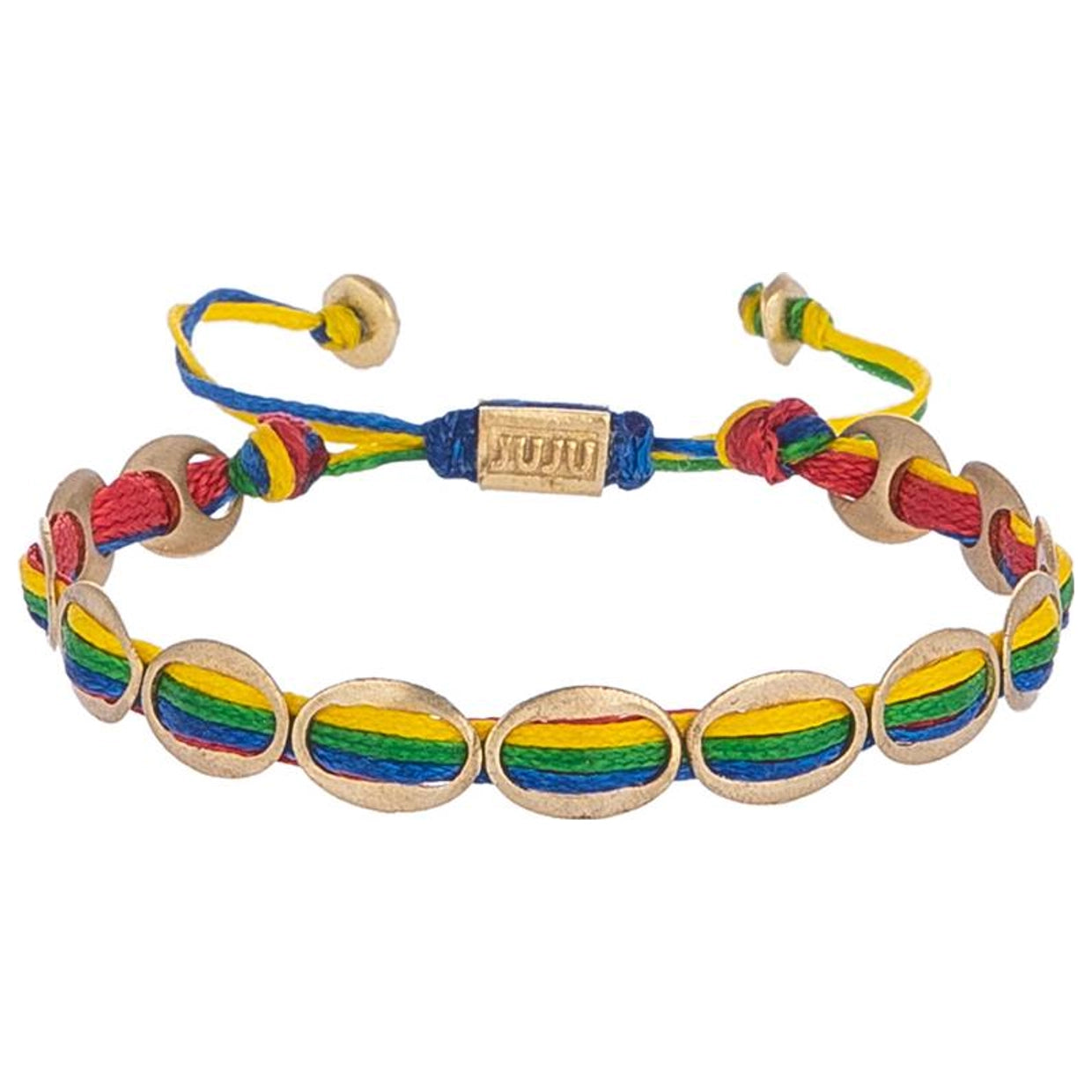 Colored Oval Bracelet
