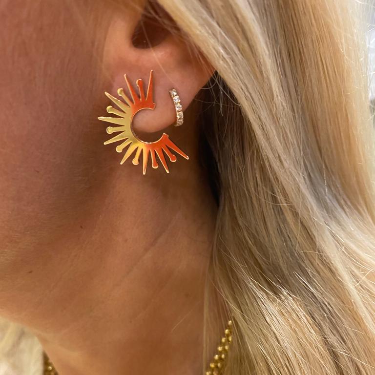 Sun Gold Earrings