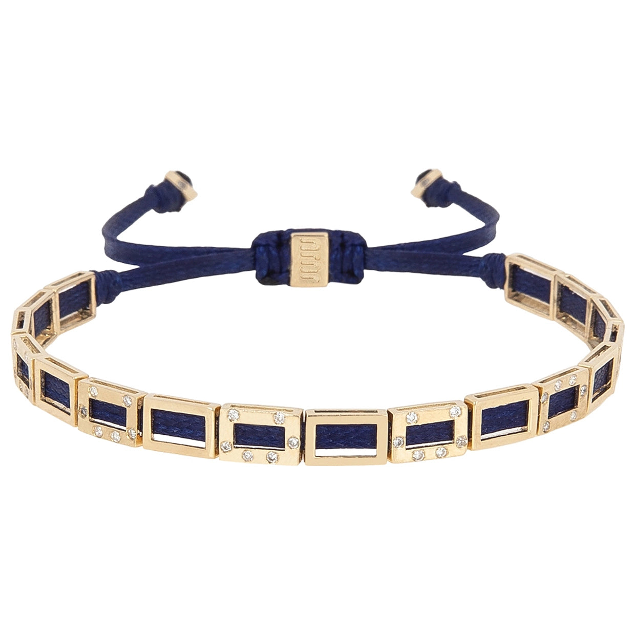 Caesar Gold Bracelets with Diamond Stones